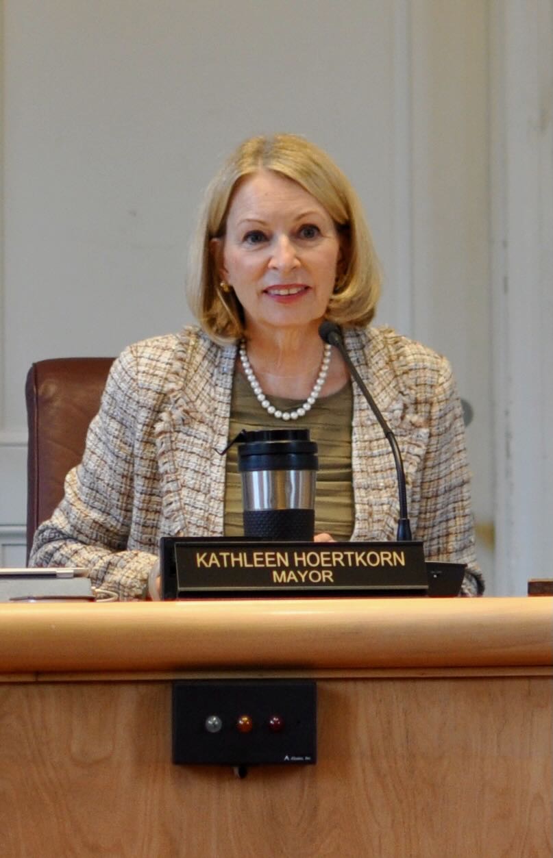 Katie serving as Mayor of Ross